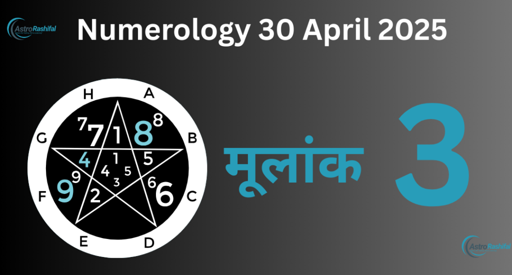 Numerology 30 April 2025
