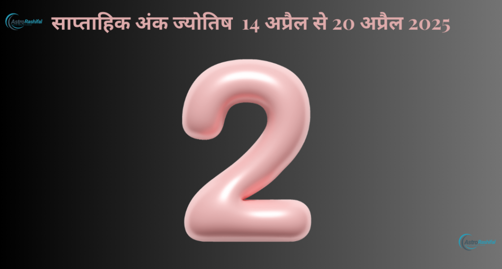 Weekly Numerology April 14 to April 20, 2025