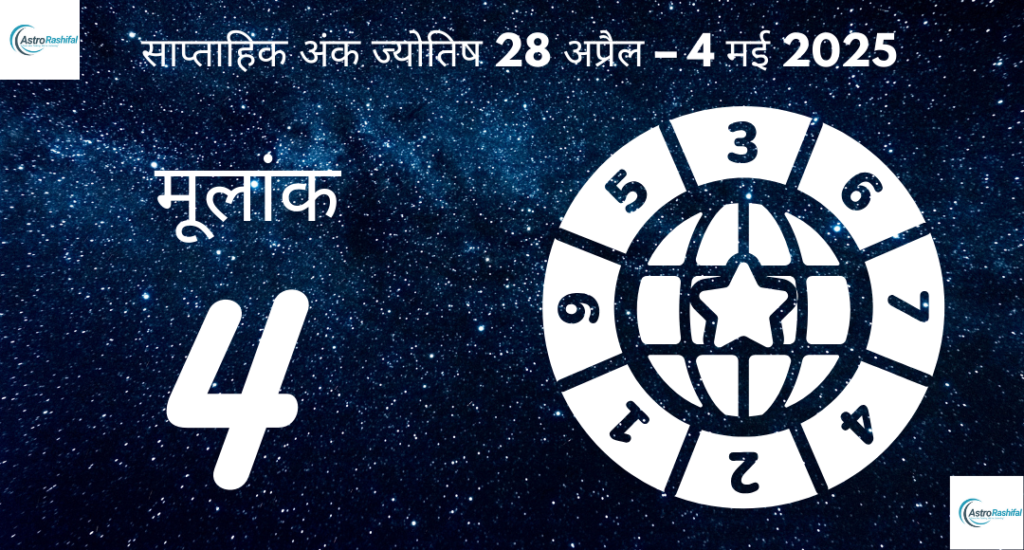 Weekly Numerology 28 April–4 May 2025