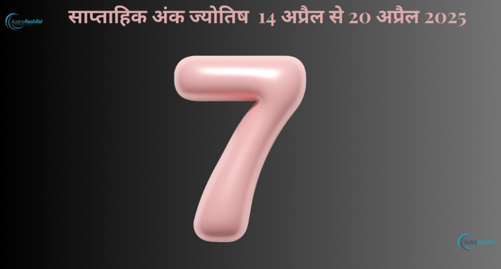 Weekly Numerology April 14 to April 20, 2025