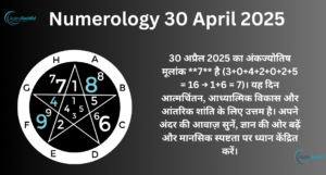 Numerology 30 April 2025