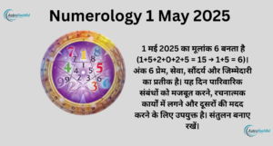 1 May 2025 Daily Numerology