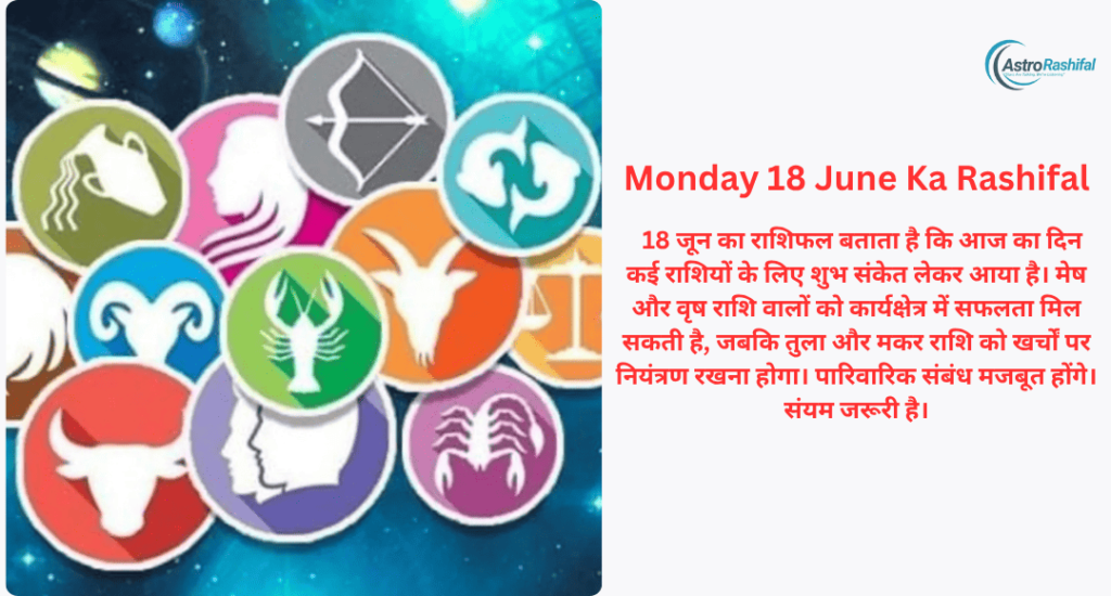 Aaj Ka Rashifal 18 June 2025,